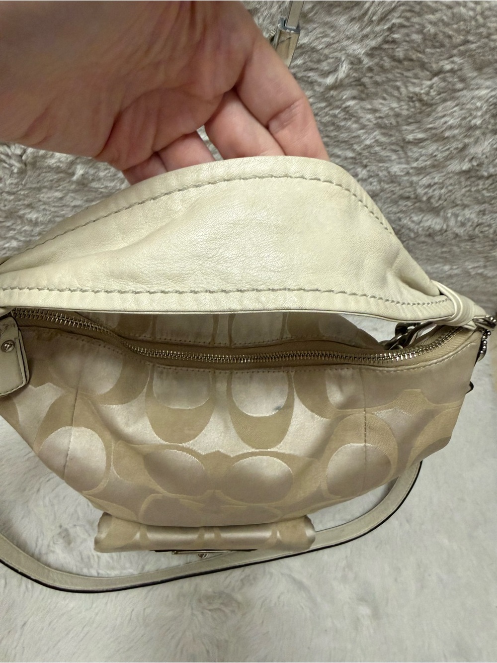 Y2K Coach Kristin Signature Sateen Hobo bag - Gem